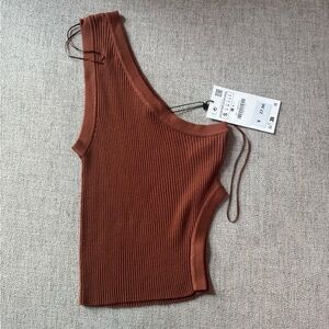 Zara knitted tank top